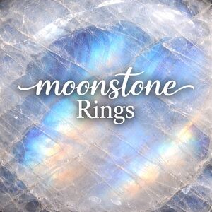 Sizes 6-9 ~Moonstone Rings
